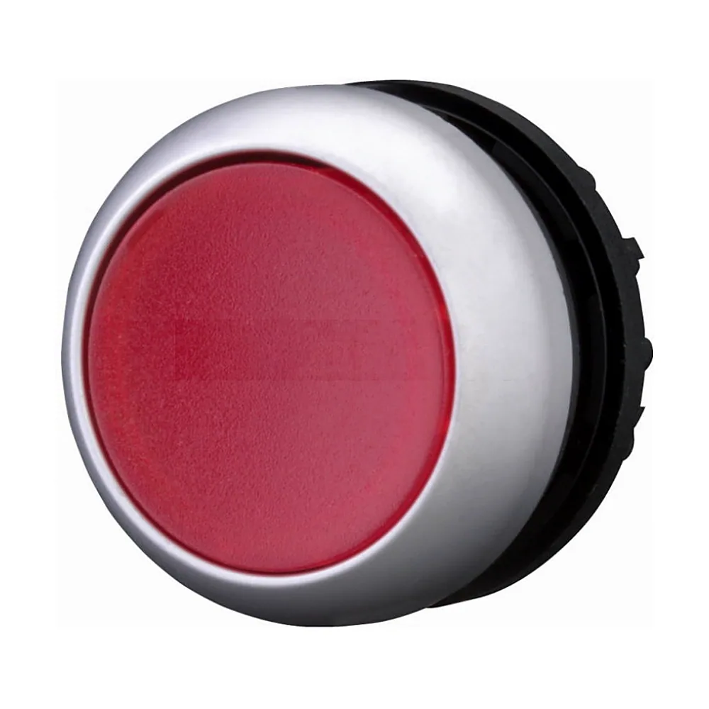 Кнопка Eaton M22-DL-R плоска з підсвічуванням червона 216925