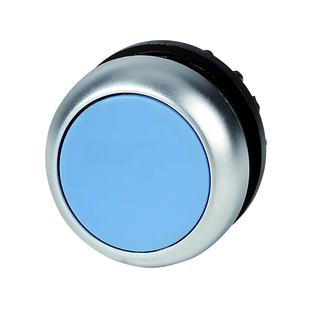 Головка кнопки M22-D-B плоска синя Eaton 216600