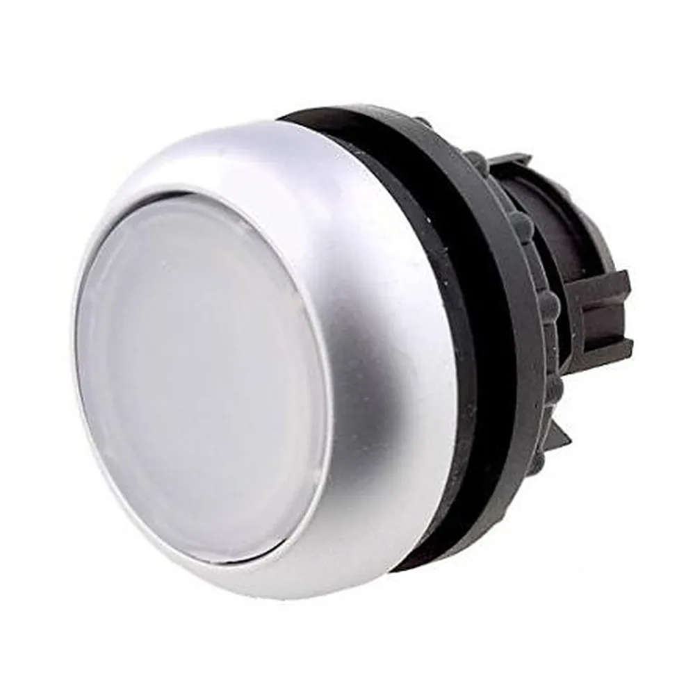 Кнопка Eaton M22-DL-W плоска з підсвічуванням біла 216922