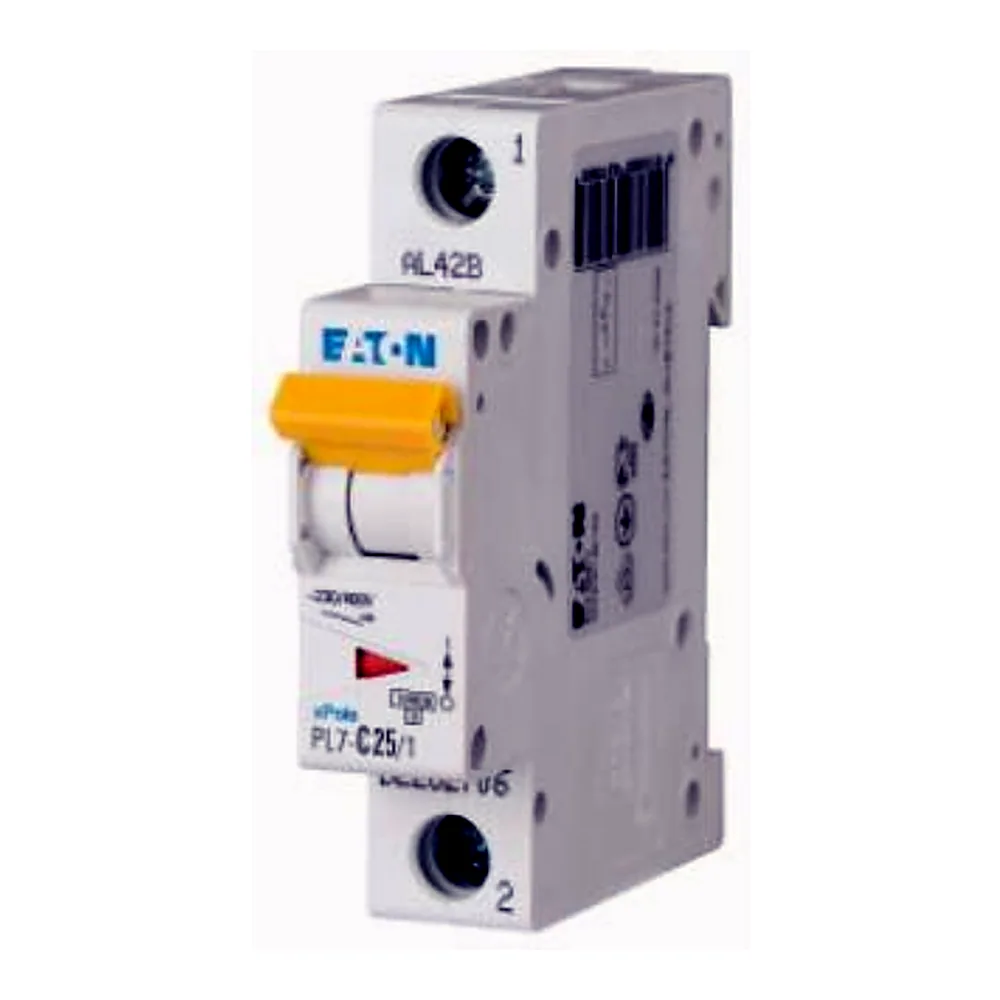 Автоматичний вимикач Eaton PL6 D 25A 1P 6kA 286547