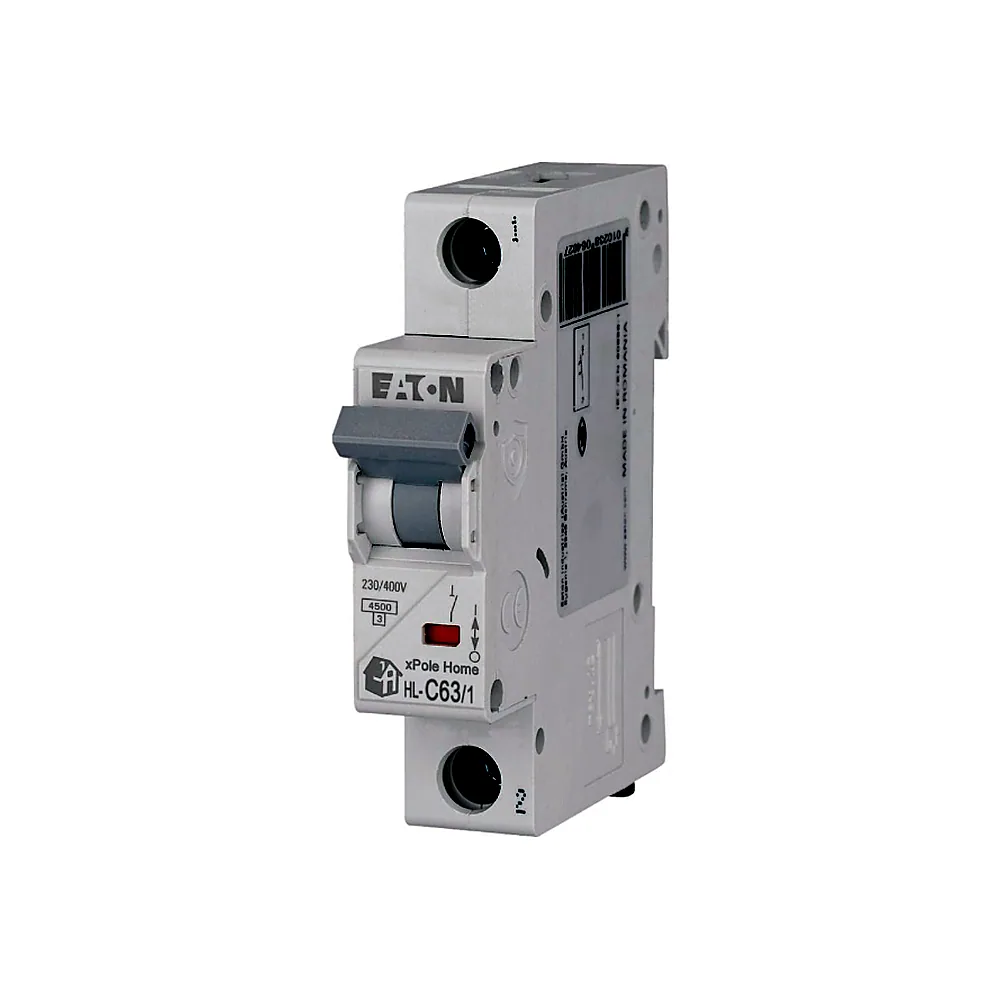 Автоматичний вимикач Eaton HL-C63/1 xPole Home 1P 63A 4,5kA 194737