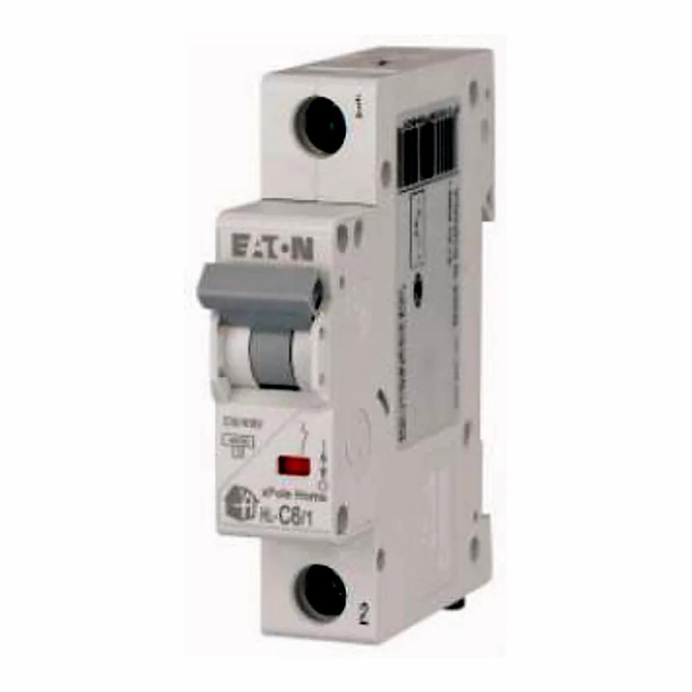 Автоматичний вимикач Eaton HL-C6/1 xPole Home 1P 6A 4,5kA 194728