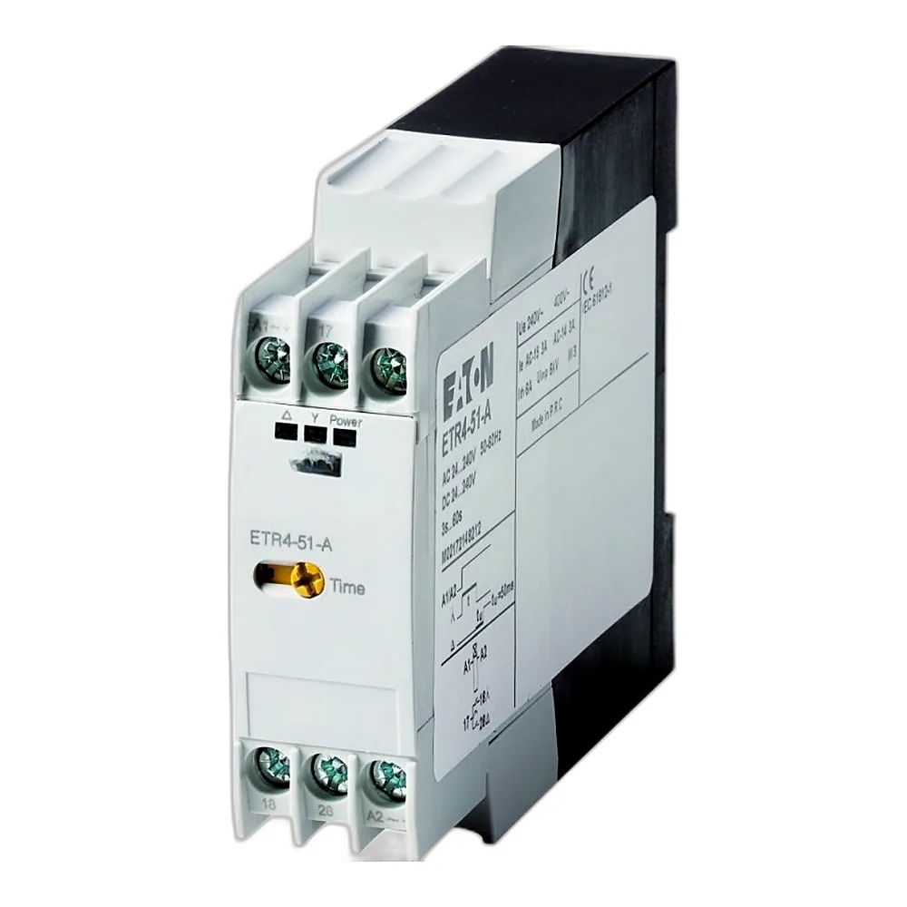 Реле часу Eaton ETR4-51-A 3-60с 3A 24-240V AC/DC 31884